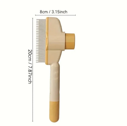 Self-Cleaning Pet Grooming Comb for Dogs & Cats