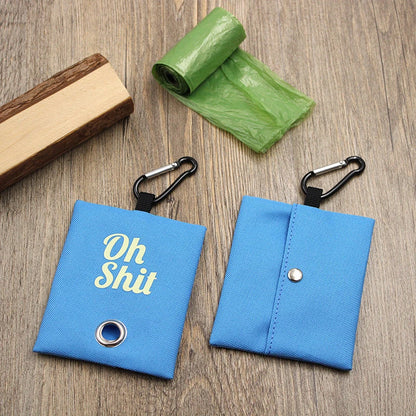 Portable Dog Poop Bag Dispenser for Outdoor Use