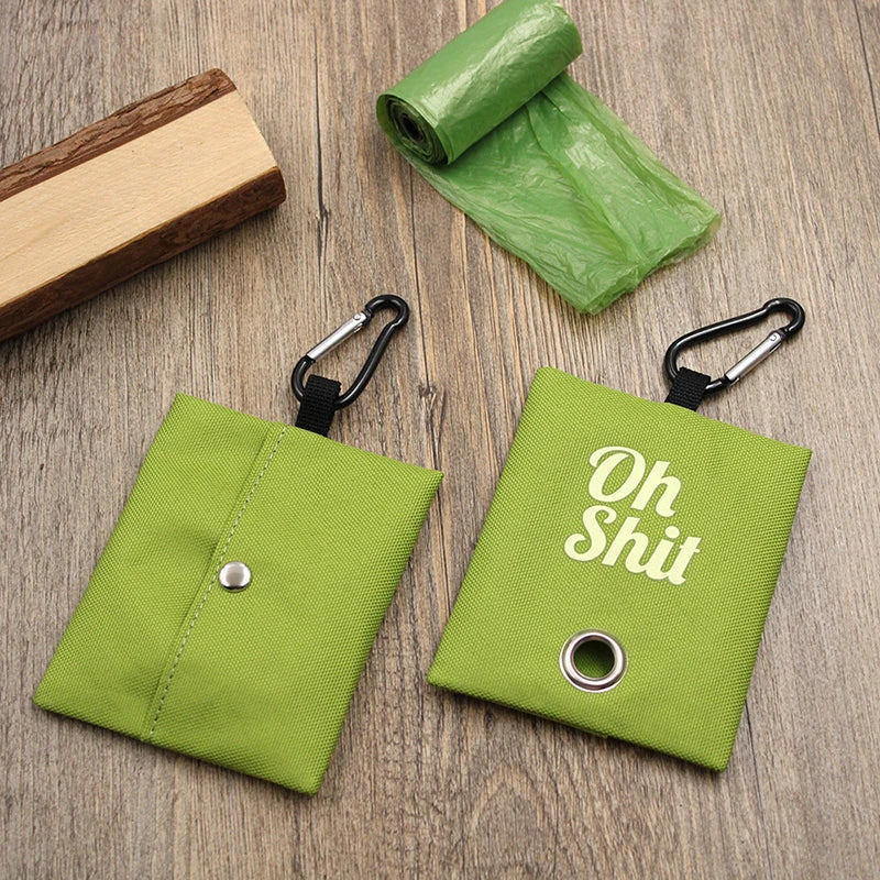 Portable Dog Poop Bag Dispenser for Outdoor Use