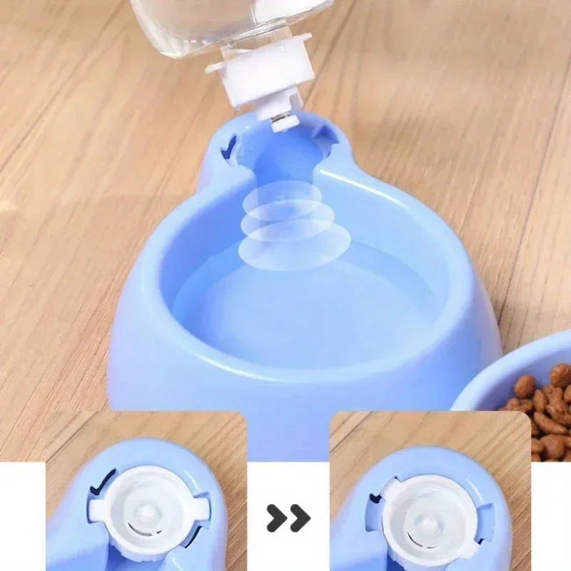 Automatic Cat and Dog Water Dispenser Mushroom Bowl