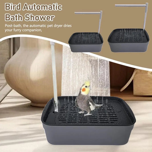 Automatic Bird Bath Tub with Circulating Water Fountain