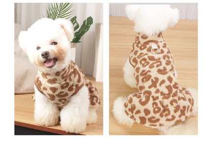 Cozy Winter Dress for Small Dogs and Puppies