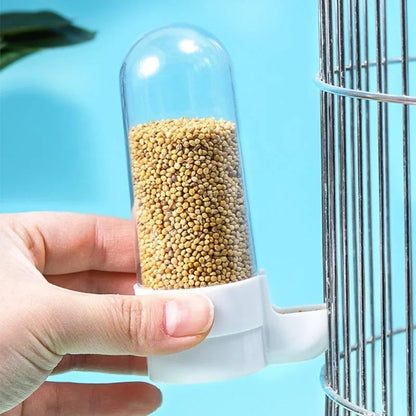 Hanging Water and Food Dispenser for Birds and Squirrels