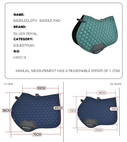 Breathable Saddle Pad for Comfortable Horseback Riding