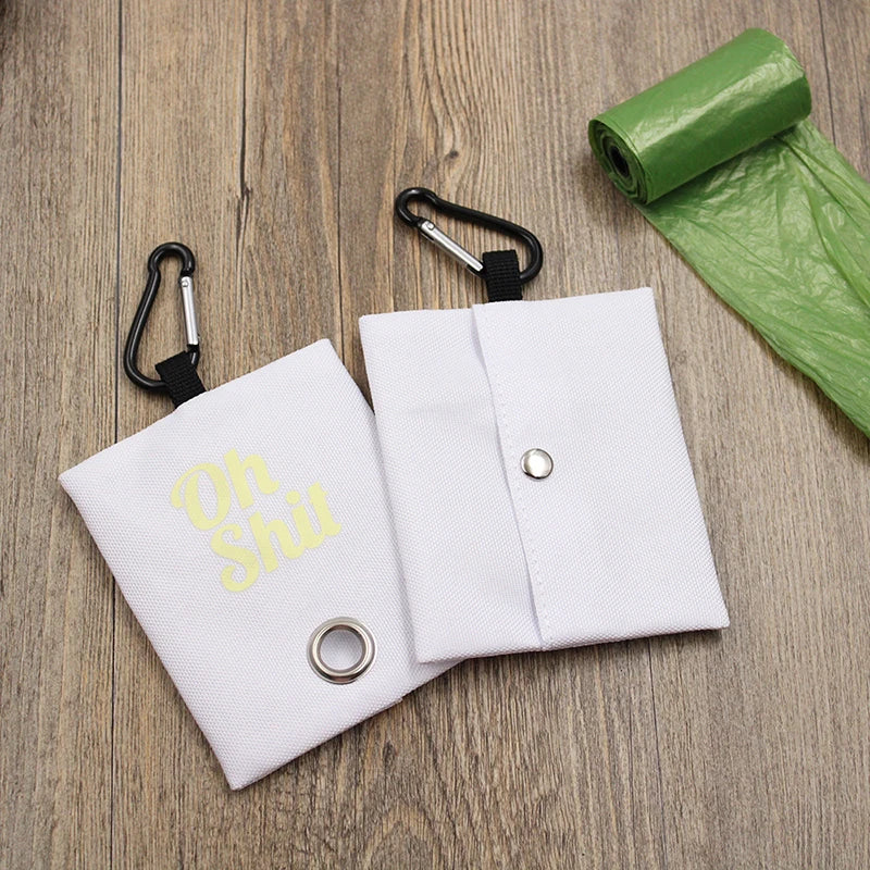 Portable Dog Poop Bag Dispenser for Outdoor Use