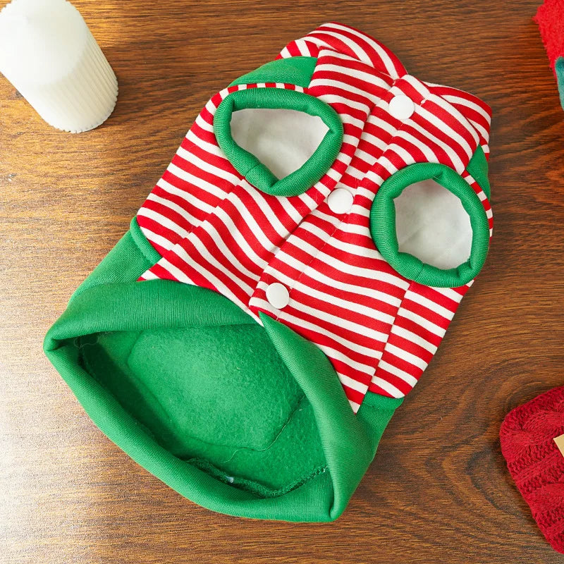 Elk Pocket Christmas Sweatshirt for Dogs and Cats
