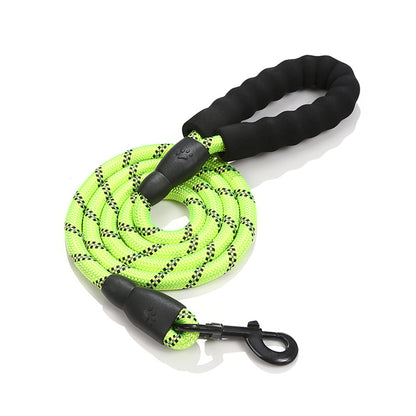 Reflective Dog Leash for All Sizes - Durable & Safe