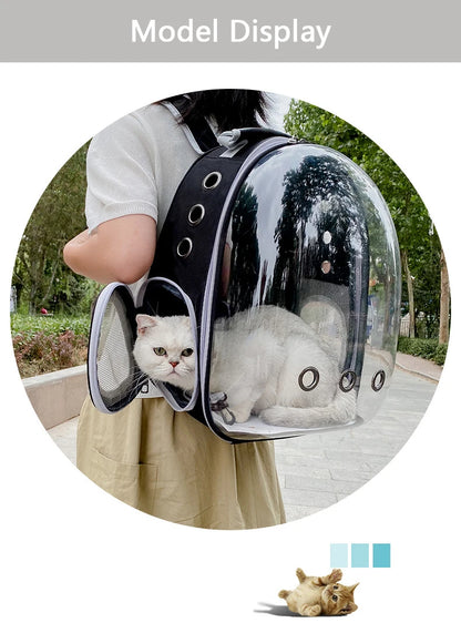 Breathable Cat and Dog Carrier Backpack for Travel