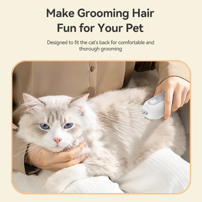 Electric Pet Hair Comb with Spray for Dogs and Cats