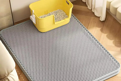 Extra Large Waterproof Cat Litter Mat - Non-Slip & Washable