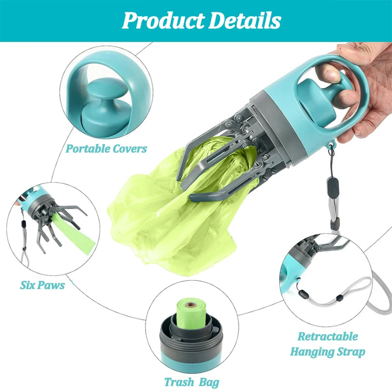 Outdoor Pet Poop Claw – Dog Fecal Cleanup Tool