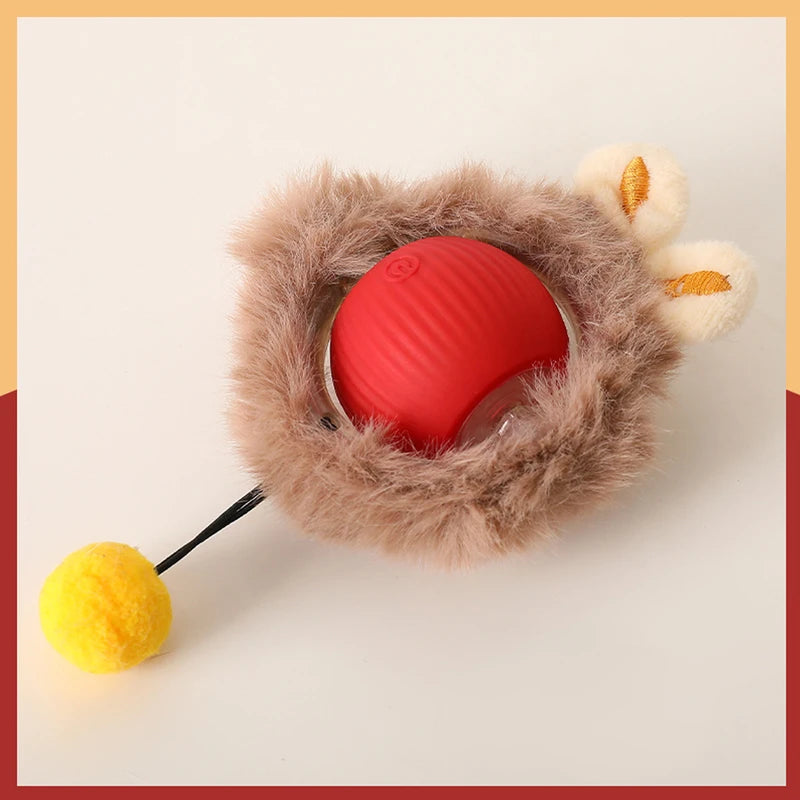 Motion-Activated Cat Toy Ball for Active Indoor Play