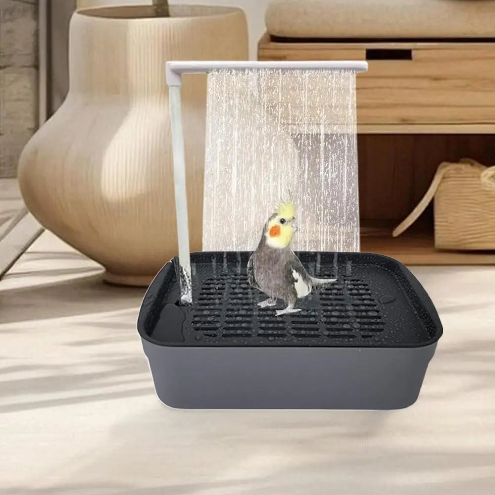 Automatic Bird Bath Tub with Circulating Water Fountain
