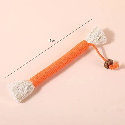 Chew-Resistant Cat Teaser Toys for Kittens and Playtime