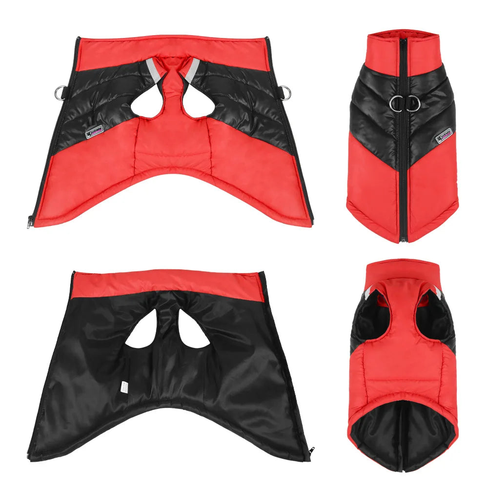 Waterproof Winter Dog Jacket for Small & Large Dogs