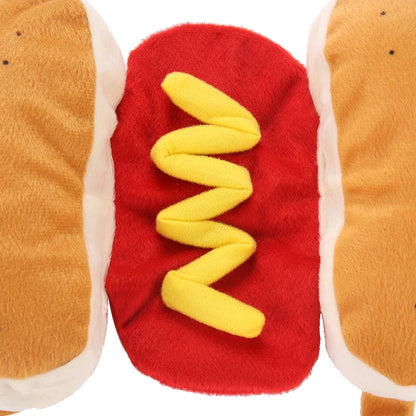 Dachshund Hot Dog Costume for Pets - Adjustable Halloween Outfit