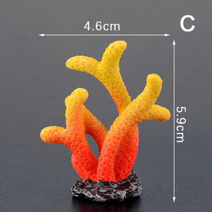 Resin Starfish Coral Decoration for Aquarium Landscape