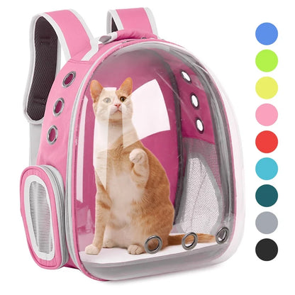 Breathable Cat and Dog Carrier Backpack for Travel