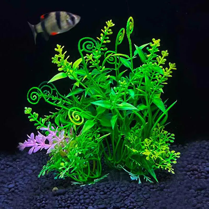 Artificial Aquarium Plants - Green Water Grass Decoration
