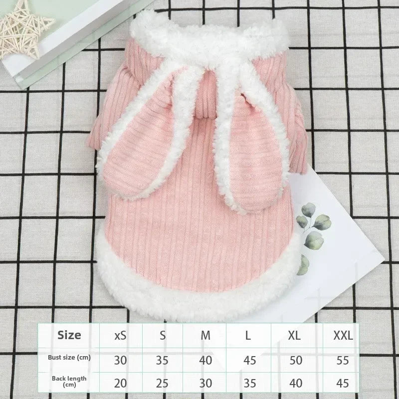Pet Warm Clothes for Cats and Small Dogs - Autumn Winter Wear