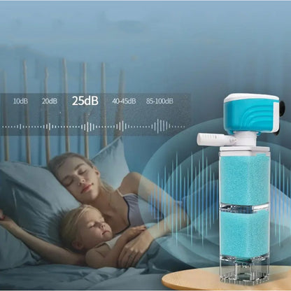 Multi-functional Aquarium Sponge Filter and Water Pump